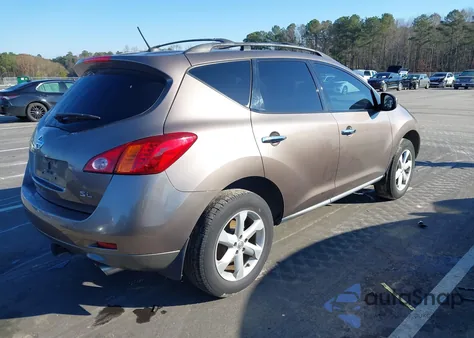 2010 Nissan Murano Sl z USA, uszkodzony, nr VIN JN8AZ1MU1AW009421